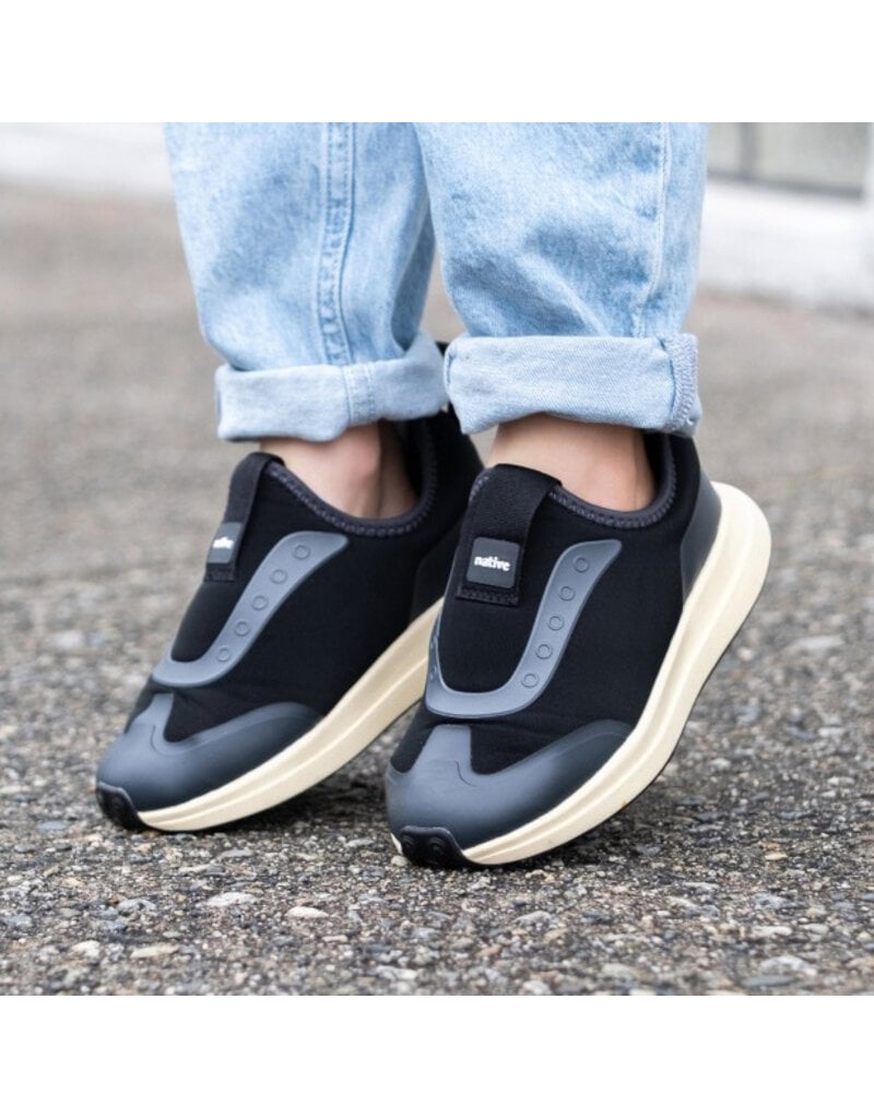 Native Robbie Dash Shoes, Jiffy Black