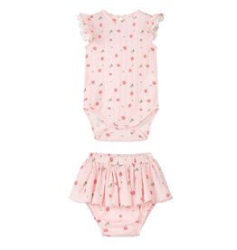 Vignette Amber Pink Strawberry Set 2pc