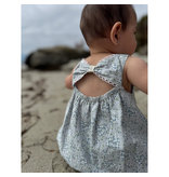 Vignette Evie Blue Floral Bubble Romper