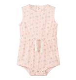 Vignette Maisie Pink Floral Bubble Romper
