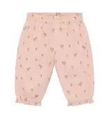 Floral Baby Pants, Peach