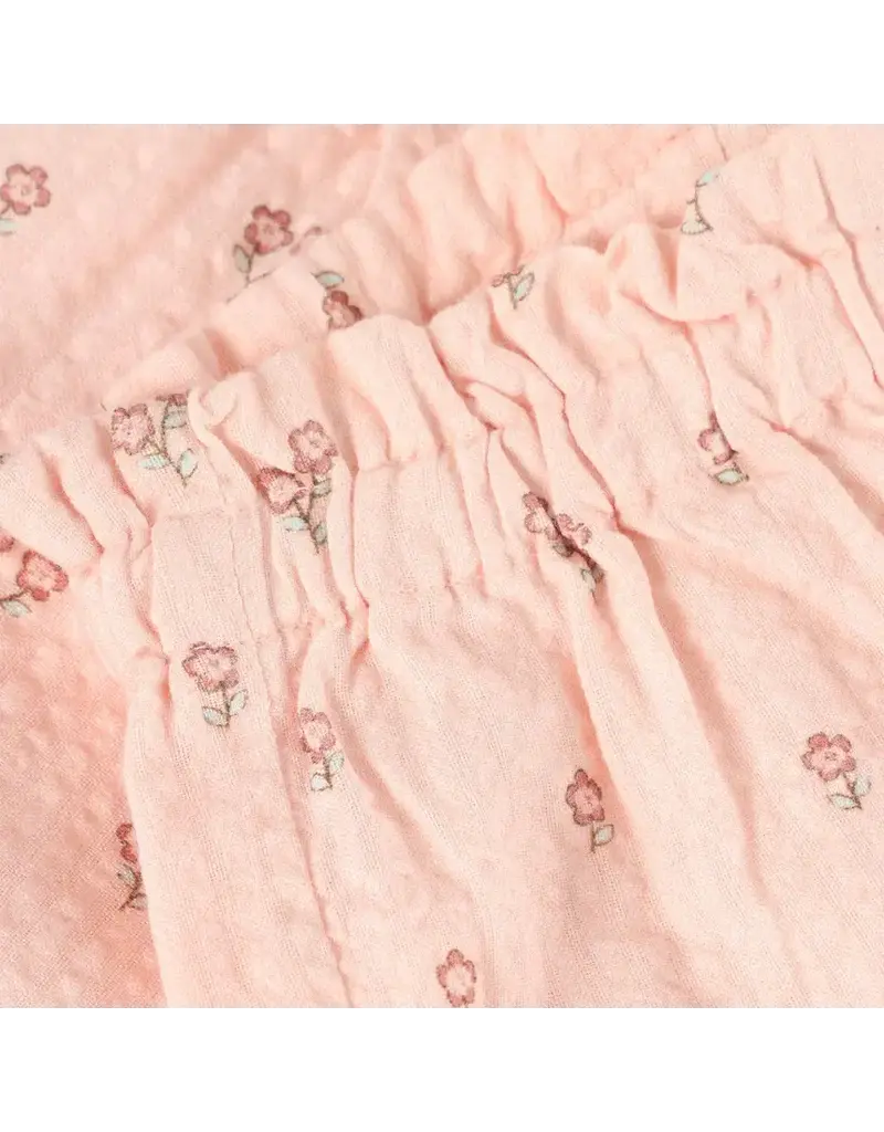 Floral Baby Pants, Peach