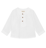 Henley Top, White