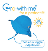 Jan and Jul Cherries Gro-With-Me® Cotton Floppy Sun Hat