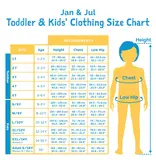 Jan and Jul Bunny Flowers LS UV Top