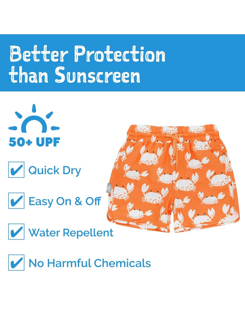 Jan and Jul Crabby Crab UV Swim Shorts