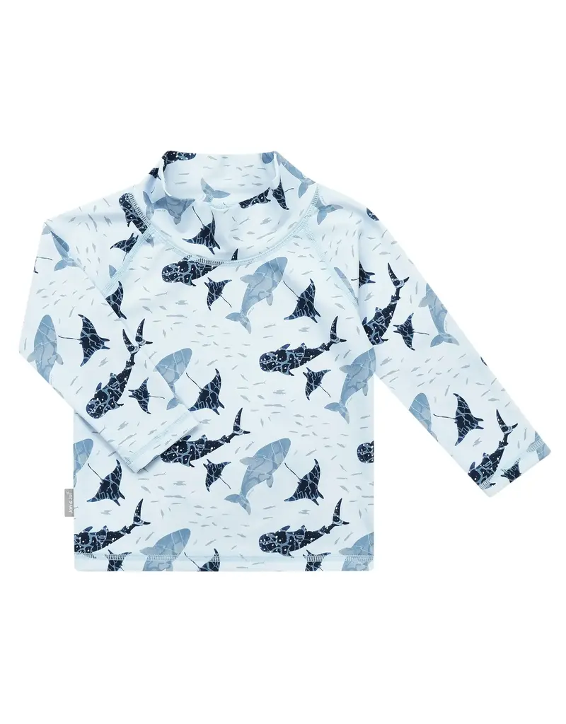 Jan and Jul Whale Play LS UV Top