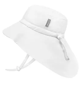 Jan and Jul White UV Aqua-Dry Xplorer Grow-With-Me Hat