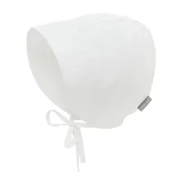 Jan and Jul White Eyelet Baby Bonnet