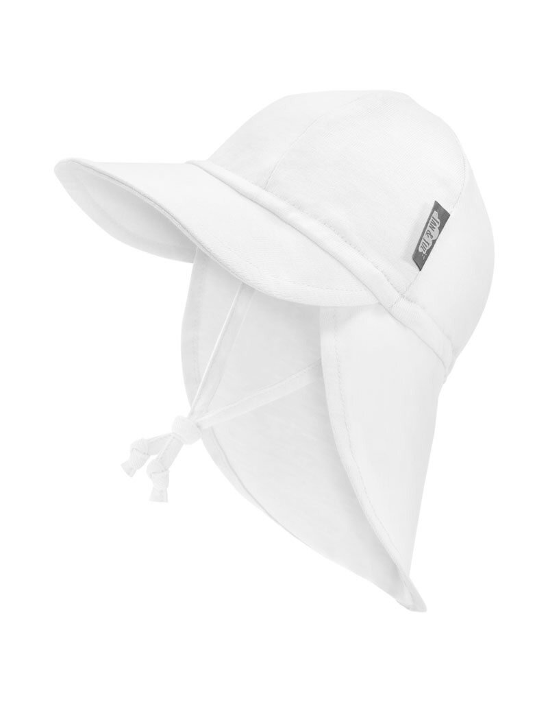 Jan and Jul White Sun Baby Cap