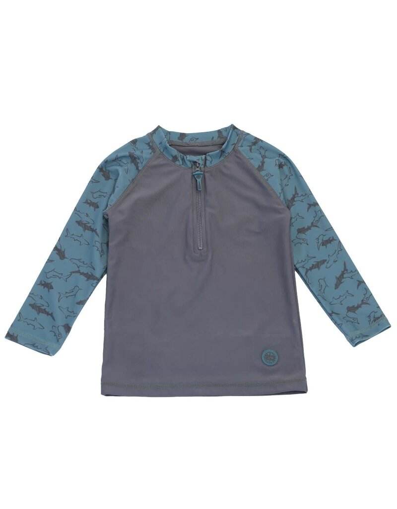 UV Swim Shirt - Blue Shark