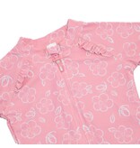 Flower LS UV Swimsuit - Blush