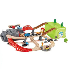 Hape Toys Railway Bucket-Builder Set 3y+
