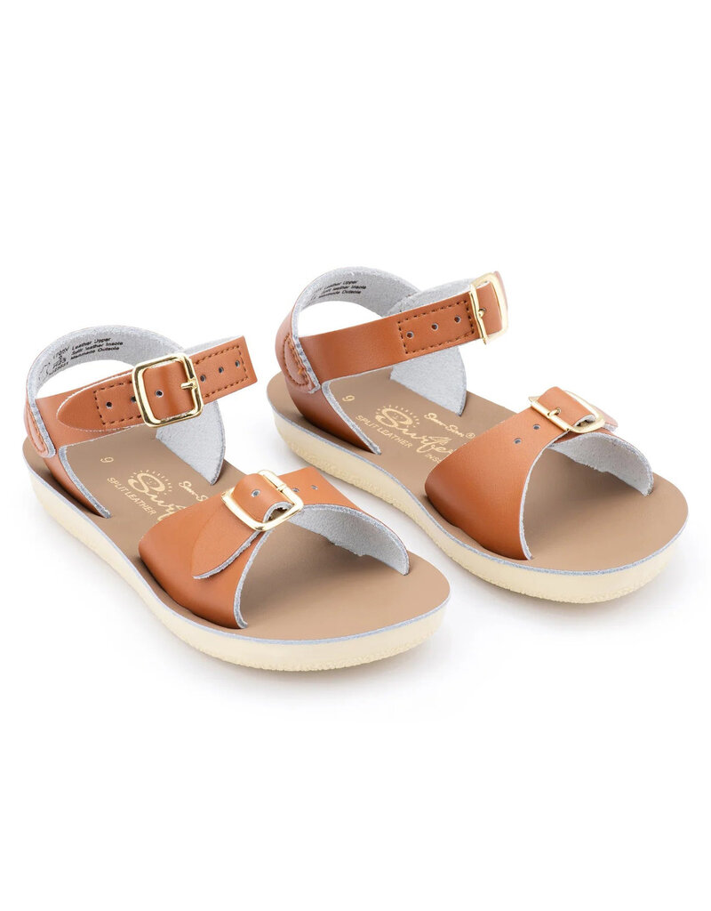 Salt Water Sandals Surfer Sandal, Velcro, Tan
