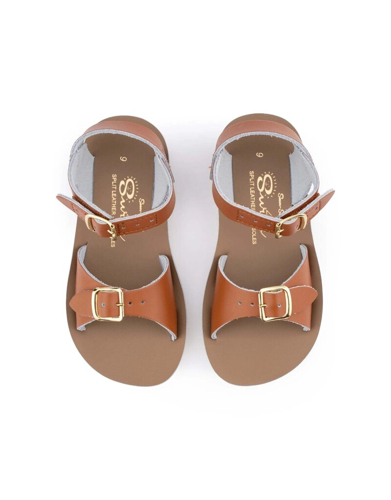 Salt Water Sandals Surfer Sandal, Velcro, Tan