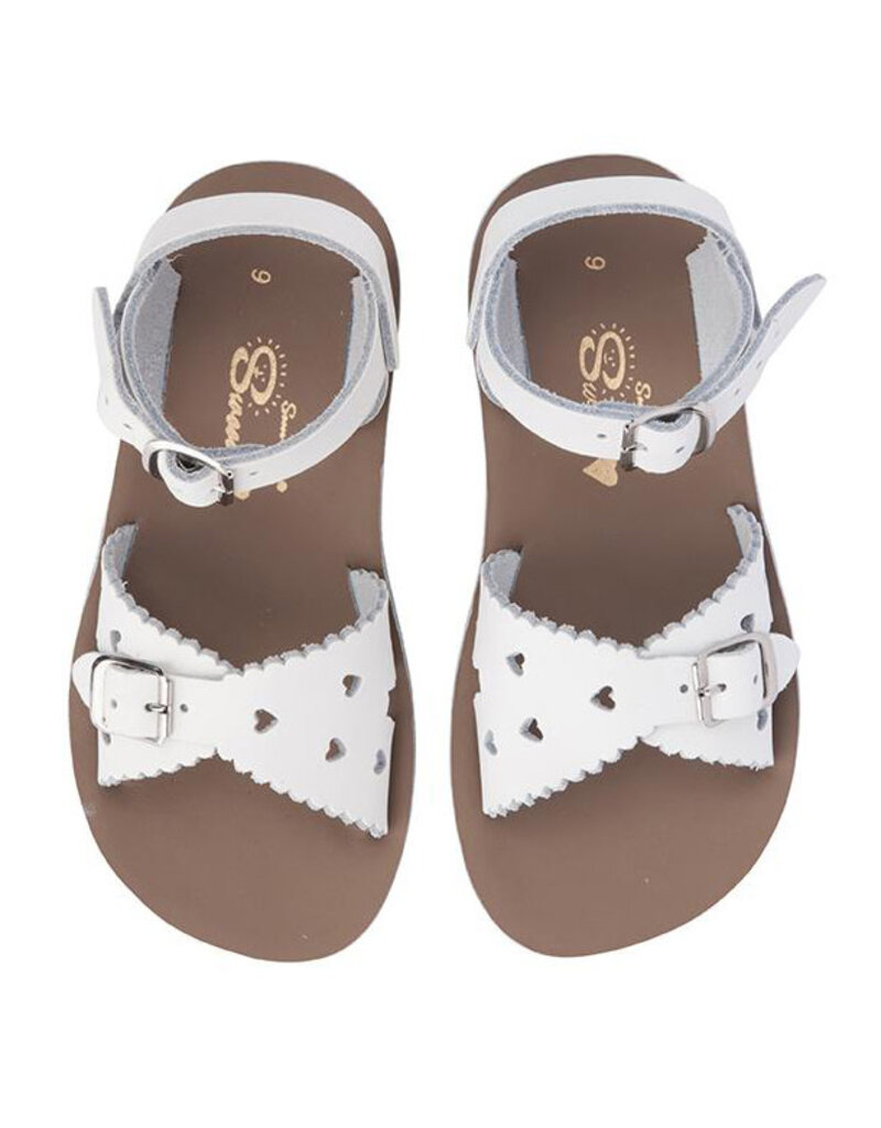 Salt Water Sandals Sweetheart Sandal, White