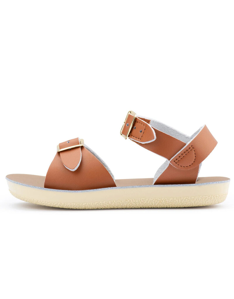 Salt Water Sandals Surfer Sandal, Velcro, Tan