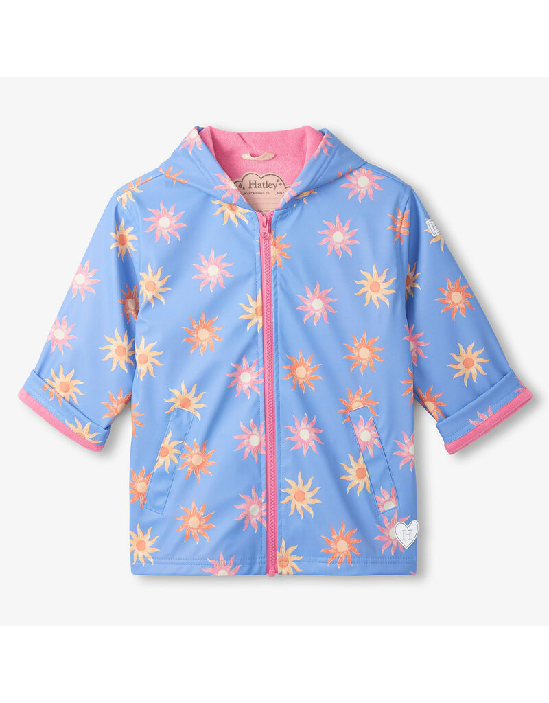 Hatley Faded Suns Zip-Up Rain Jacket