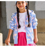 Hatley Heart Burst Raw Edge Hoodie