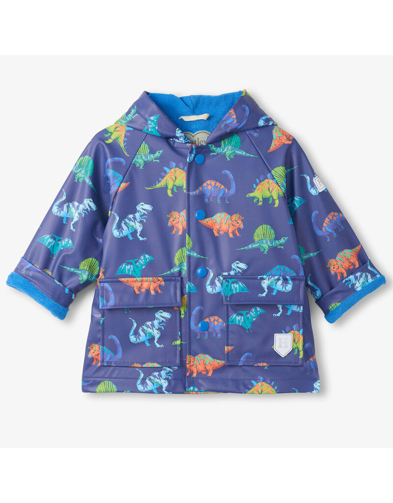 Hatley Dino Party Snap Rain Coat