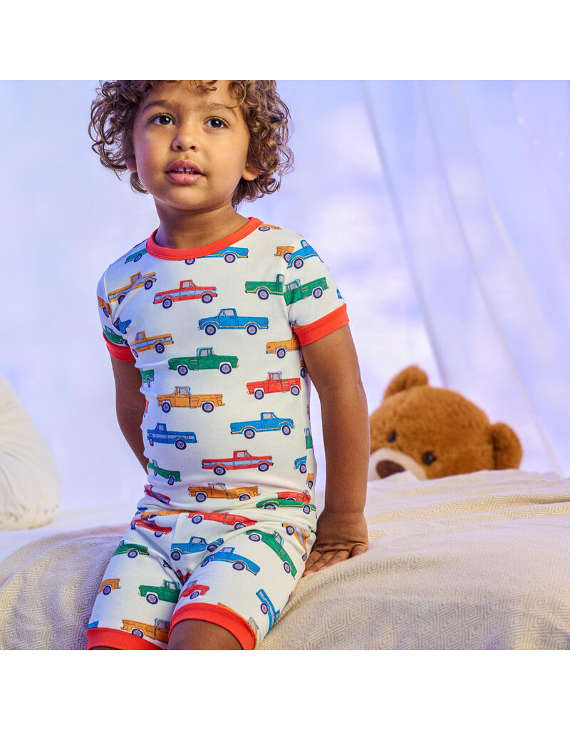 Hatley Trucks Bamboo Short Pajama Set