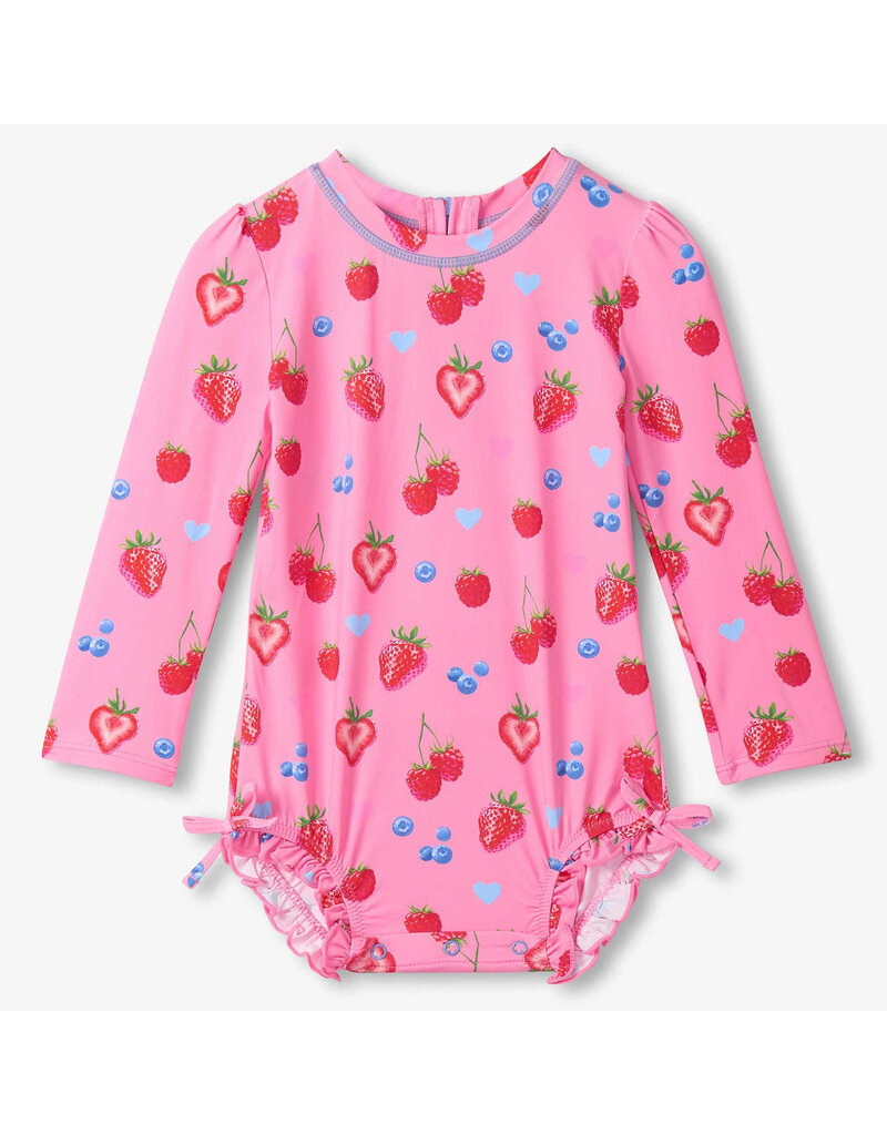 Hatley Summer Berries Baby Rashguard Swimsuit