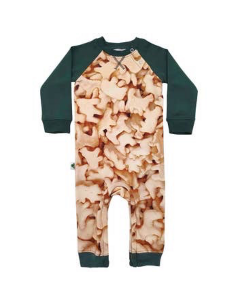 Animal Crackers Organic Terry Romper