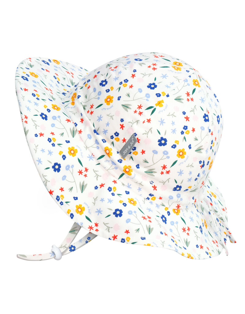 Jan and Jul Meadow Flowers Floppy Hat