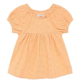 Noppies Peach Cobbler Embroidered Dress, Sizes: 1m, 3m
