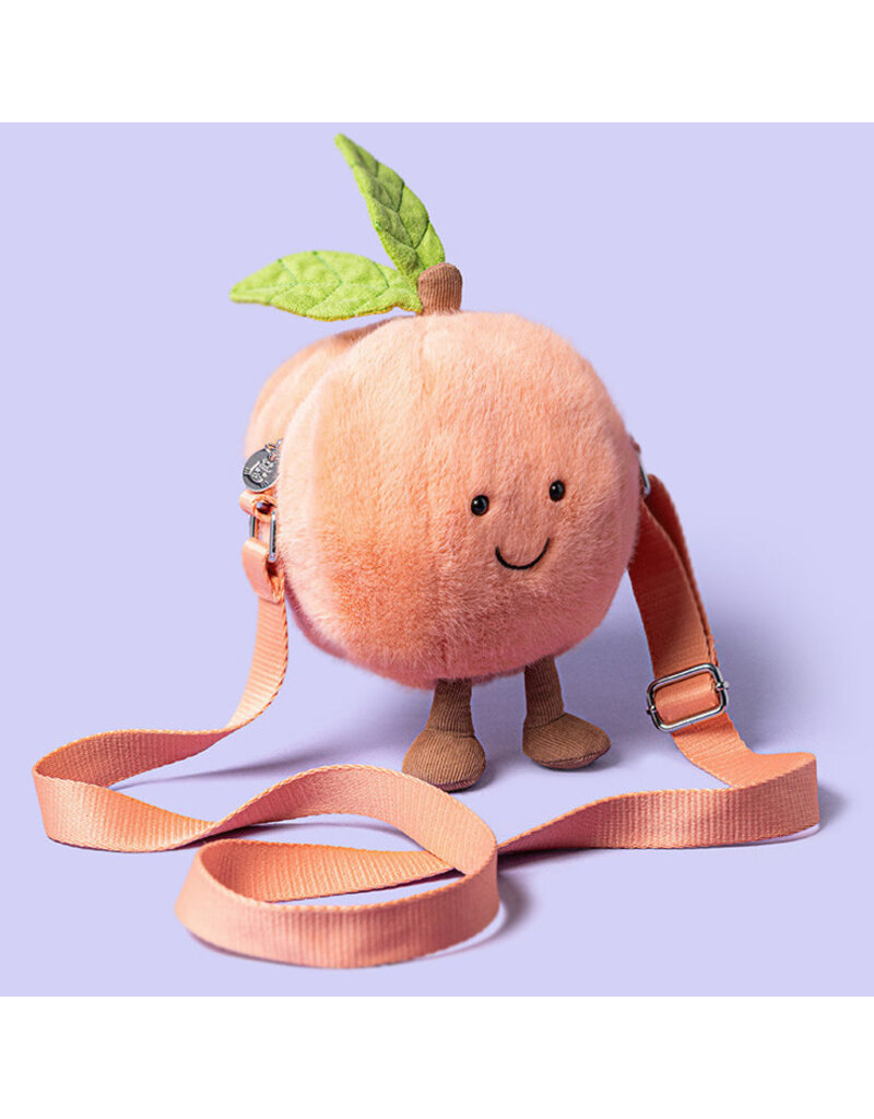 Jellycat Amuseables Peach Shoulder Bag