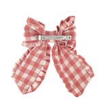 Rockahula Gingham Ruffle Long Bow Clip