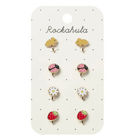 Rockahula Spring Garden Clip On Earrings