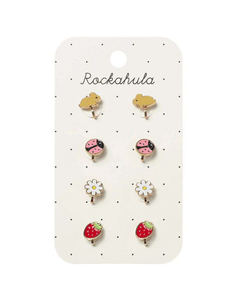 Rockahula Spring Garden Clip On Earrings