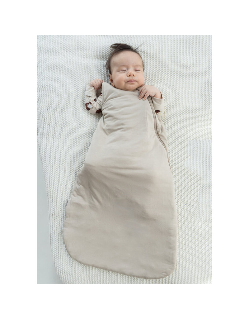 Silkberry Bamboo Sleeping Sack 1.0 TOG, Almond Milk
