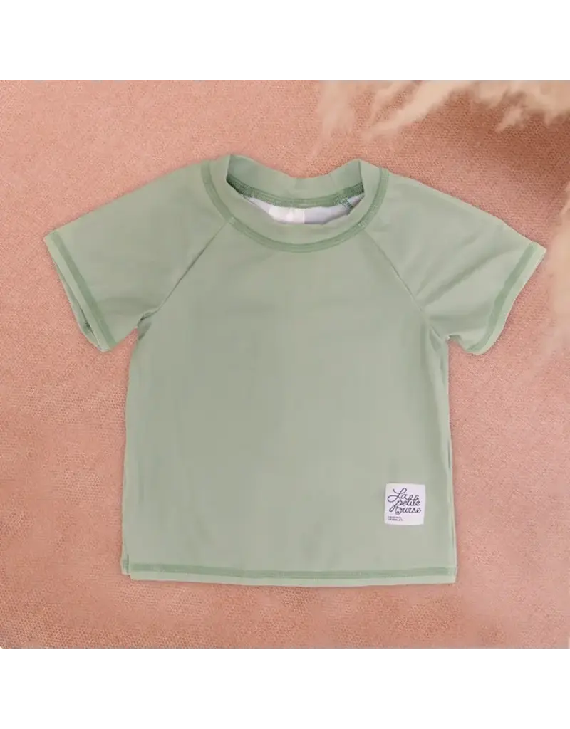 La Petite Ourse UV Swim Shirt - Green Tea