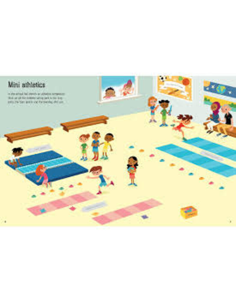 Usborne First Sticker Book Sports Day