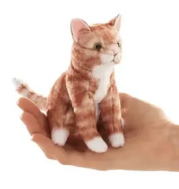Folkmanis Finger Puppet - Tabby Cat