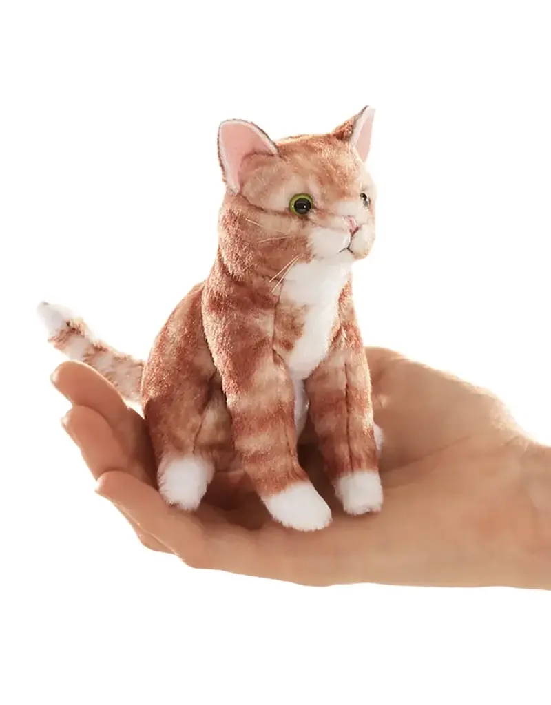 Folkmanis Finger Puppet - Tabby Cat
