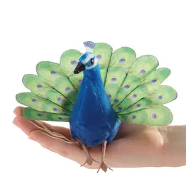 Folkmanis Finger Puppet - Peacock
