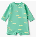 Souris Mini Crocodile UV Suit, Turquoise