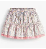 Souris Mini Floral Layered Skirt