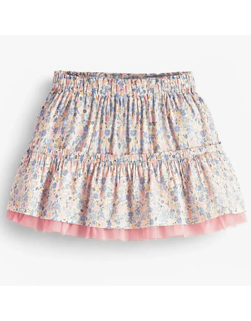 Souris Mini Floral Layered Skirt