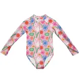 Headster Garden Groove LS  1-Piece UV Swimsuit