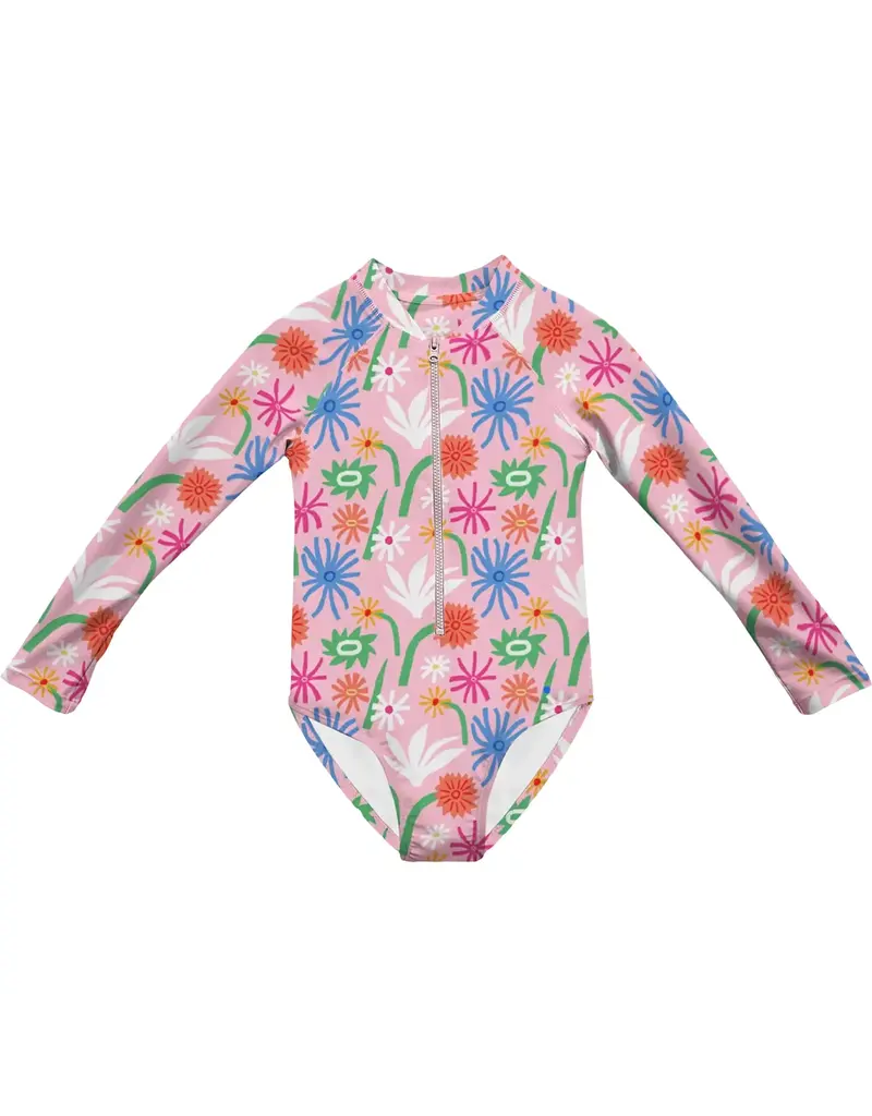 Headster Garden Groove LS  1-Piece UV Swimsuit