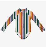 Headster Vertical Delight LS  1-Piece UV Swimsuit