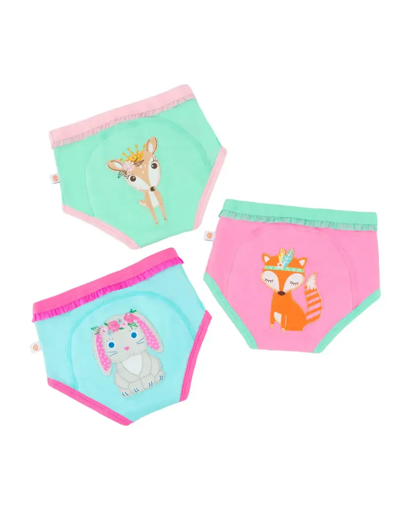 Zoocchini Organic Training Pants - Woodland Princess