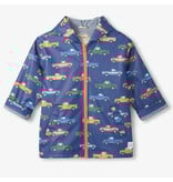 Hatley Trucks Zip-Up Rain Jacket
