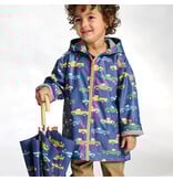 Hatley Trucks Zip-Up Rain Jacket