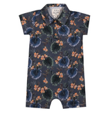 Me & Henry Molokai Romper, Navy