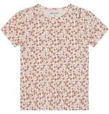 Floral All-over Print Tee, Vanilla